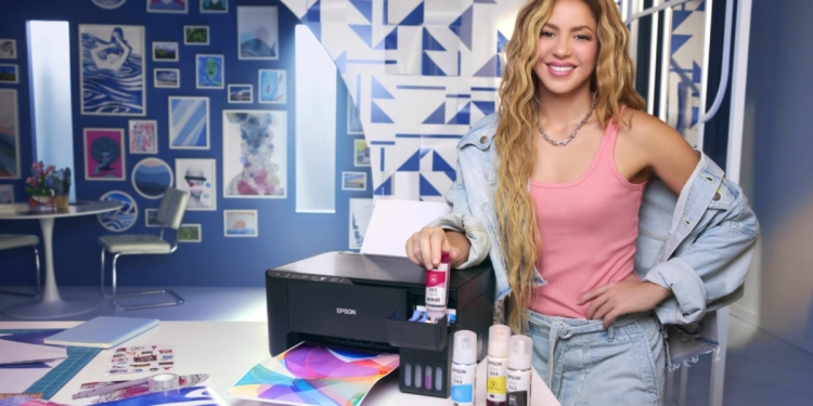 Epson, Shakira ile İş Birliğini Duyurdu!