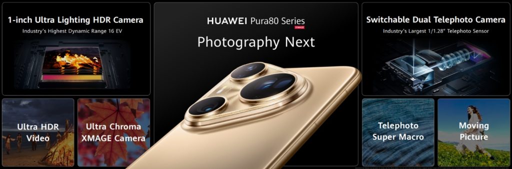 HUAWEI Pura 80 Serisini Dubai'de Tanıttı
