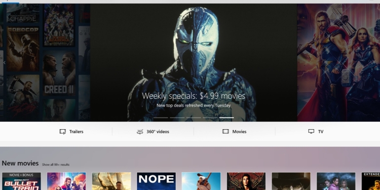 Microsoft Sessizce Filmler ve TV'nin Fişini Çekti