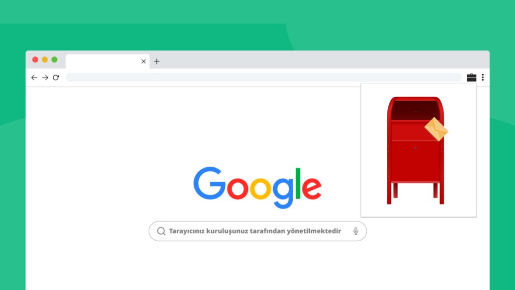Tarayıcınız Kuruluşunuz Tarafından Yönetilmektedir Hatası