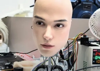 Çin’in İnsan Görünümlü Robotu Korku Filmi Gibi