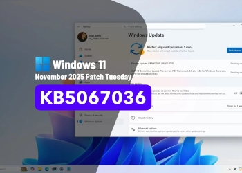 Windows 11 KB5067036 Güncellemesi Yayınlandı