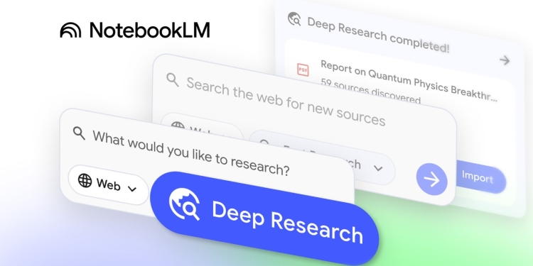 NotebookLM Deep Research Özelliğine Kavuştu
