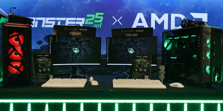 Monster, AMD İş Birliğiyle Yeni Bilgisayarlarını Tanıttı