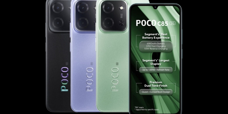 POCO C85 5G Tanıtıldı! Fiyatı Ne Kadar?