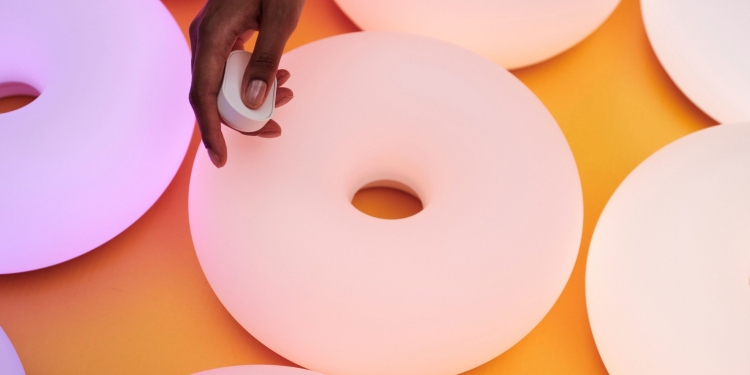 Donut Lamp