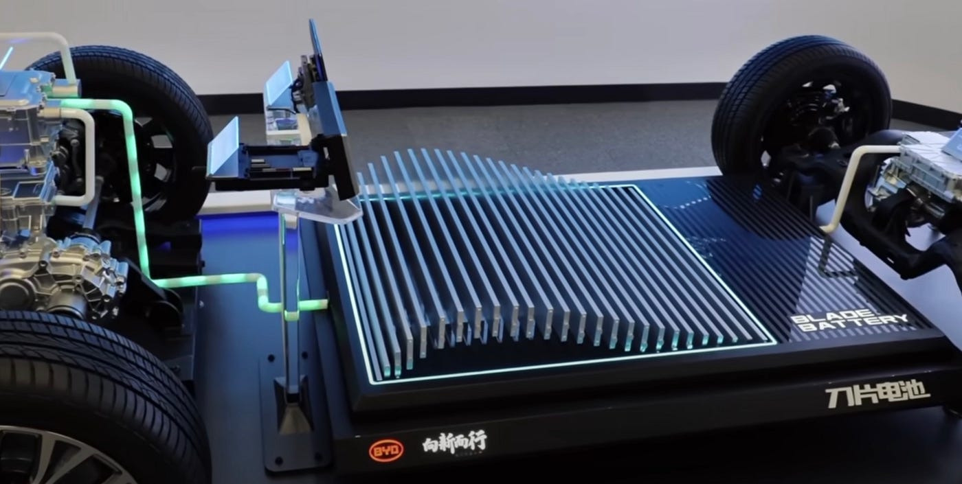 BYD 1000 Km Menzilli Yeni EV Bataryasını Tanıttı
