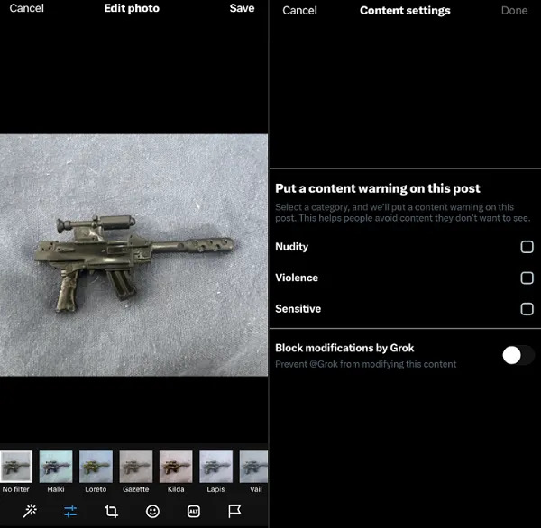 X Kullanıcıları Artık Grok’u Resimlerinden Uzak Tutabilecek