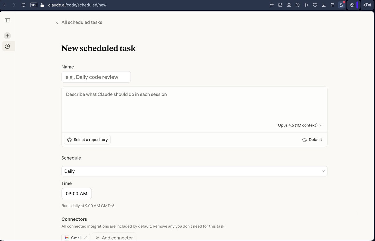 Claude Görev Zamanlama Özelliğiyle Rakiplerine Fark Attı