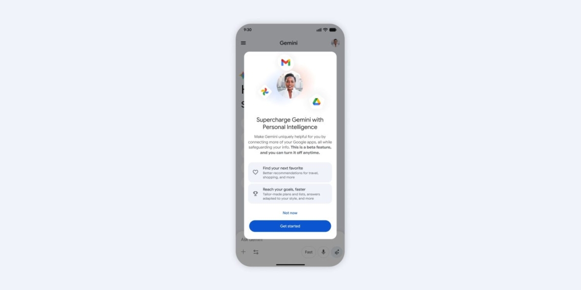 Google Gemini Kişisel Yapay Zeka Deneyimini Genişletiyor