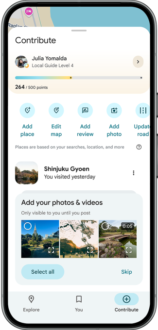 Google Maps Yeni Yapay Zeka Özelliğiyle Güncellendi