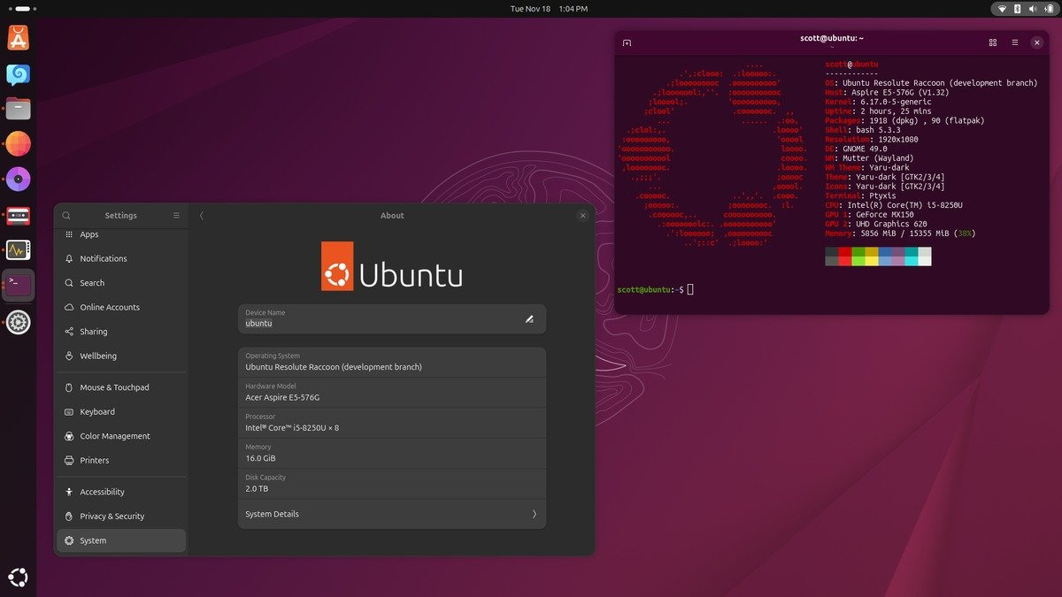 Ubuntu 26.04 RAM 
