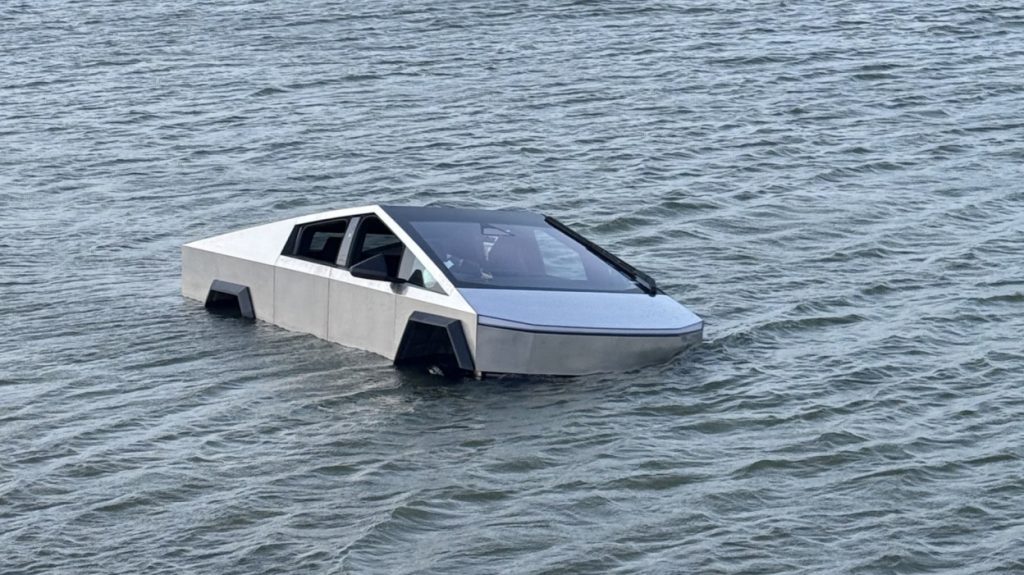 Tesla Cybertruck Wade Mode