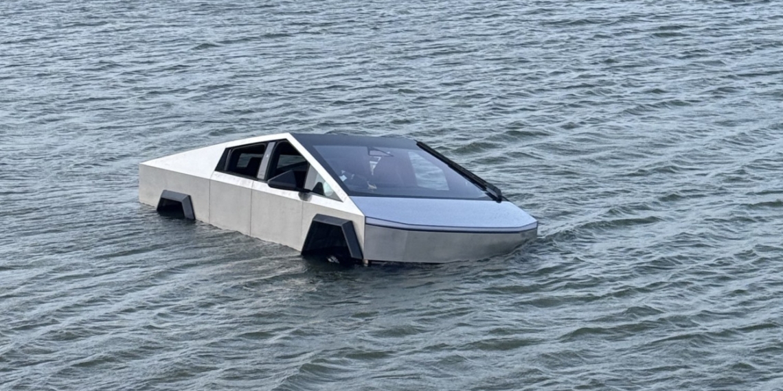 Tesla Cybertruck Wade Mode