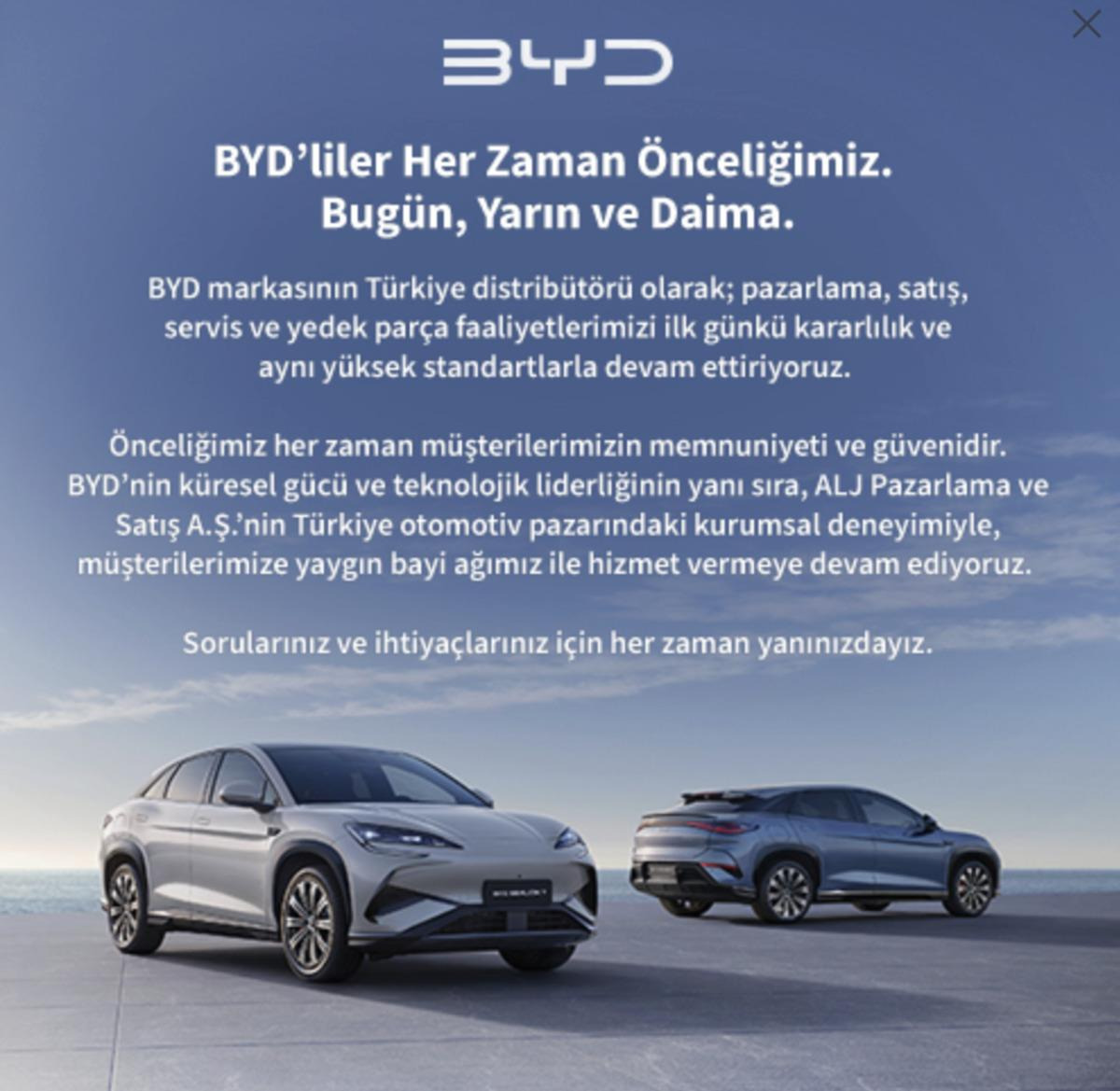 BYD Türkiye Kararı Sonrası Merak Edilenleri Yanıtladı