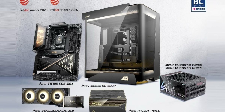 MSI, PC Özelleştirme için Yeni Bileşenlerini Tanıttı