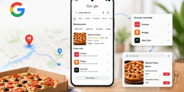 Google Maps Sizin İçin Yemek Alacak
