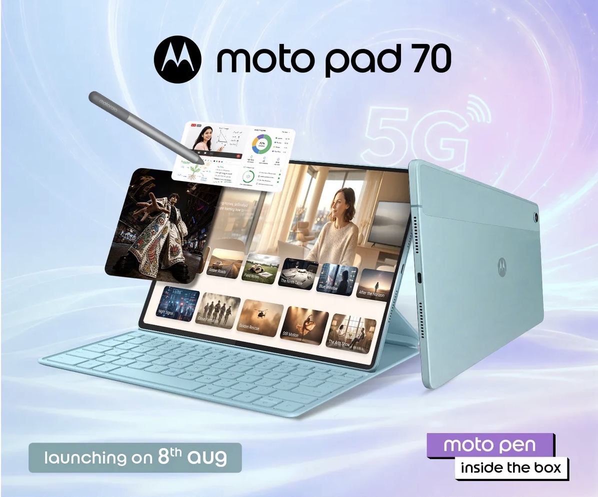 Moto Pad 70 Yakında Geliyor, Teknik Özellikleri Belli Oldu
