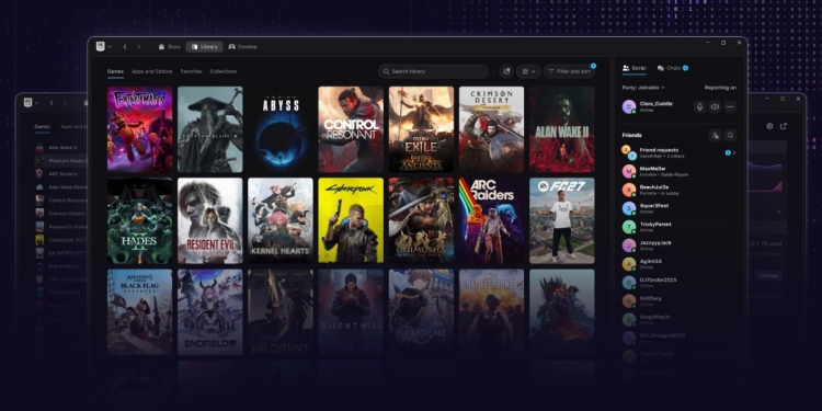 Epic Games Launcher Yenilendi! Artık Çok Daha Hızlı